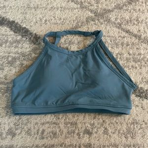 BuffBunny blue sports bra